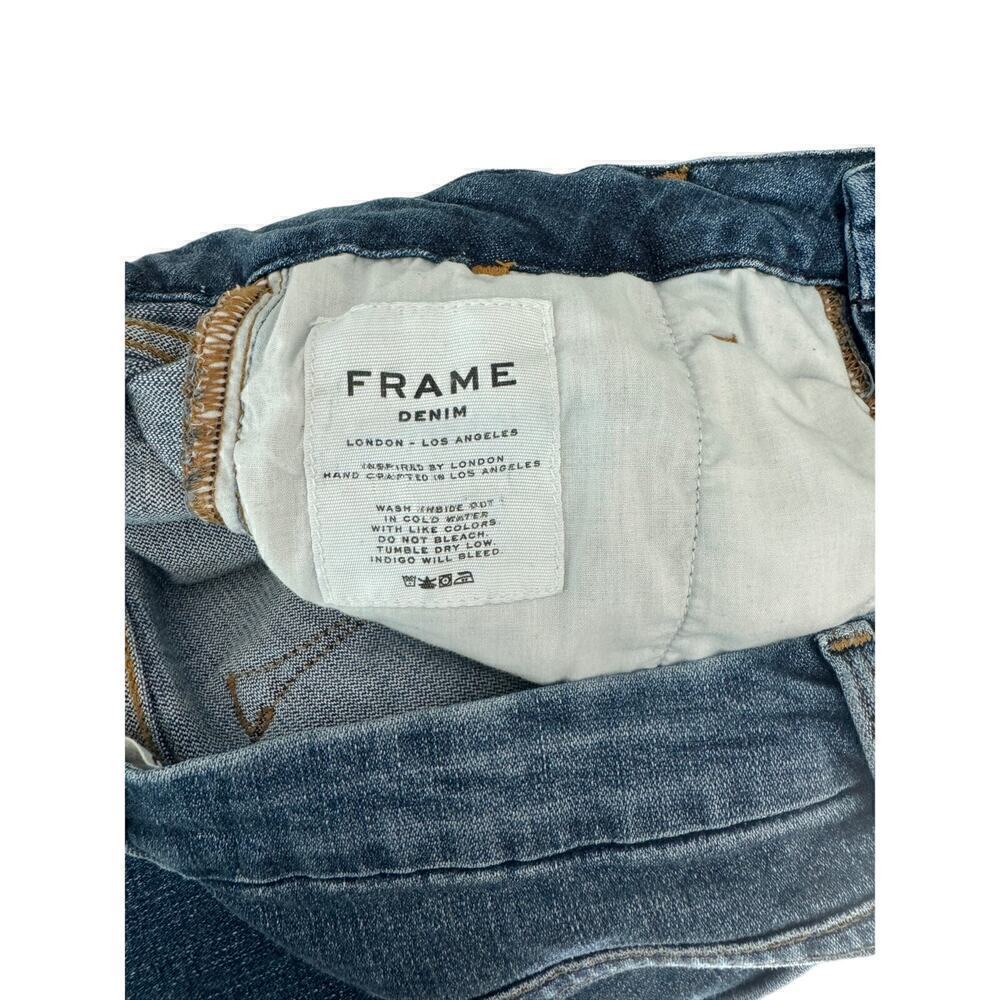 Frame Denim Le Slender Thistle Straight Leg Jean Size 27 - Picture 6 of 7